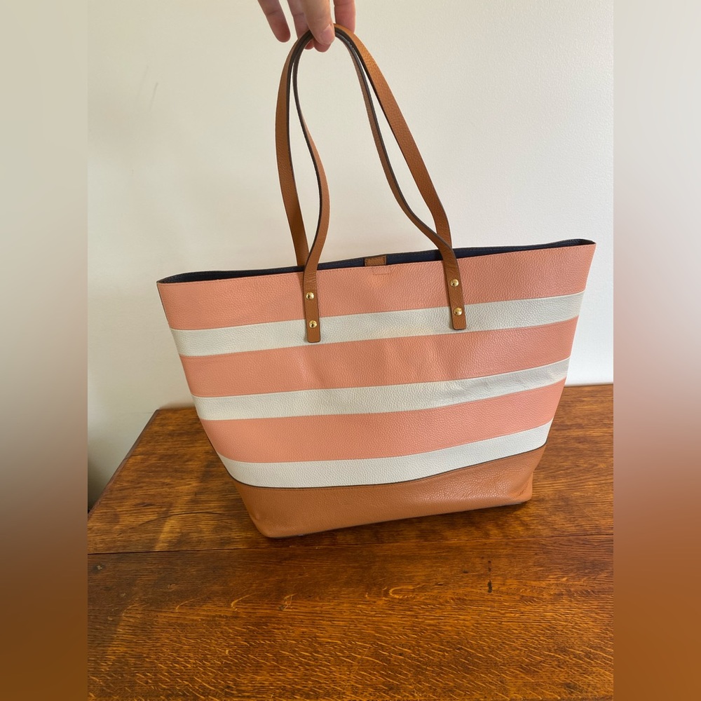100% Leather Cole Haan Tote - Picture 6 of 9